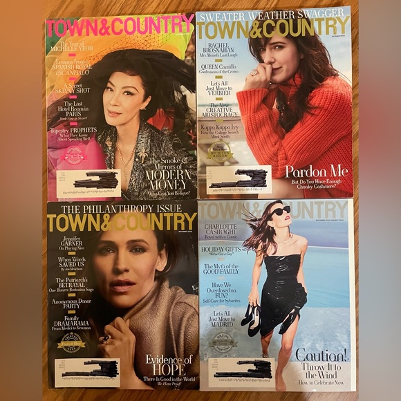 Town & Country Magazine Lot 9 Issues September 2022 - Summer 2023 - Picture 2 of 11